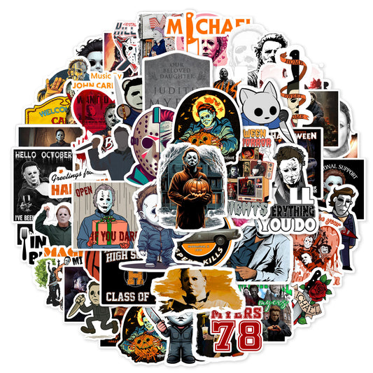 100+pcs Michael Myers Stickers