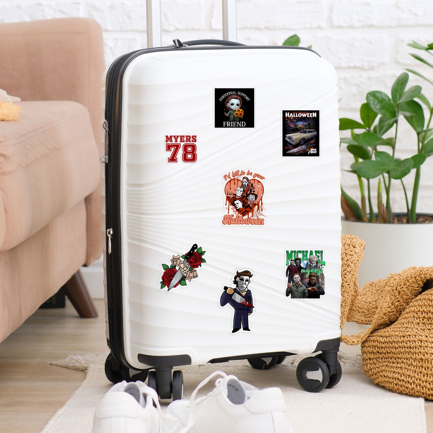 100+pcs Michael Myers Stickers